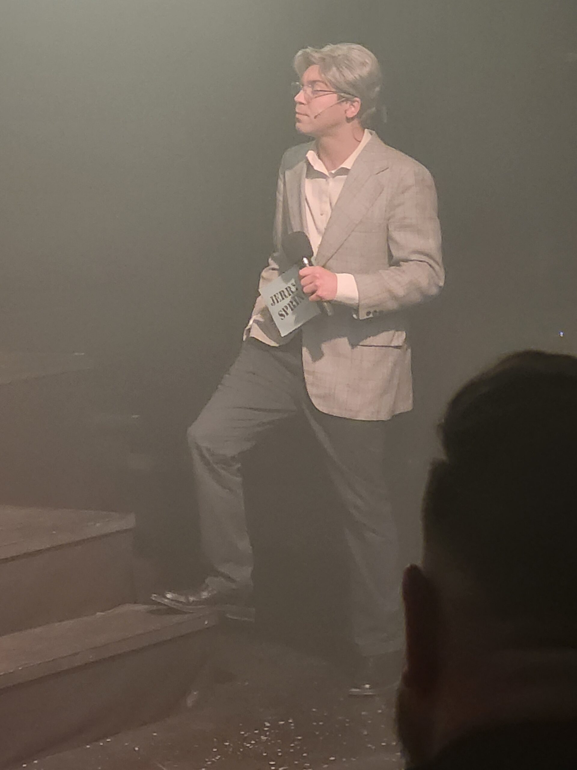 Cast member playing Jerry Springer